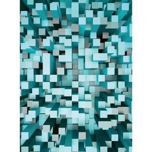 Fototapet 3D Squares Blue DD119051 A.S. Création Designwalls