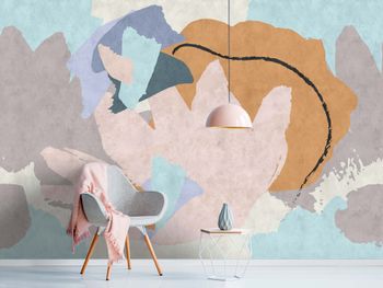 Fototapet floralCollage2 DD114127 Livingwalls Walls by Patel
