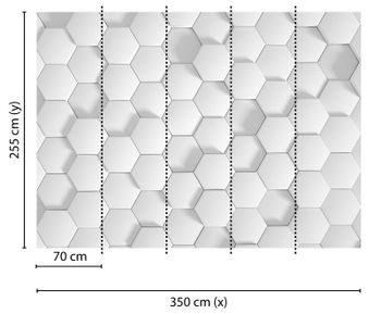Fototapet Honeycomb1 DD118726 A.S. Création Designwalls