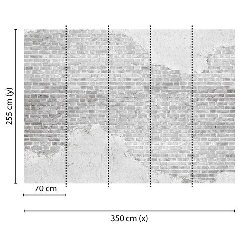 Fototapet OldBrickWall DD118770 A.S. Création Designwalls