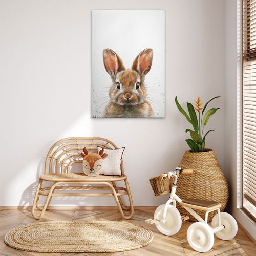 Canvastavla Brown Baby Bunny | DD133002