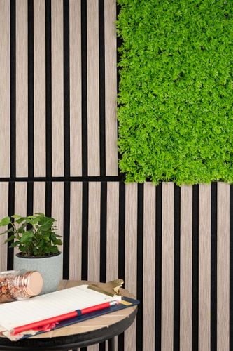 Flora design "Bright Green Design Gräs" |52 x 52 cm