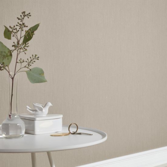 Enfärgade tapet taupe